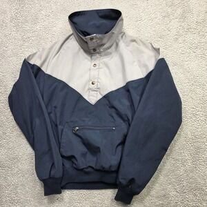 Men's Vintage 90's Powderhorn Mountaineering Colorblock Anorak Ski Jacket Sz Med